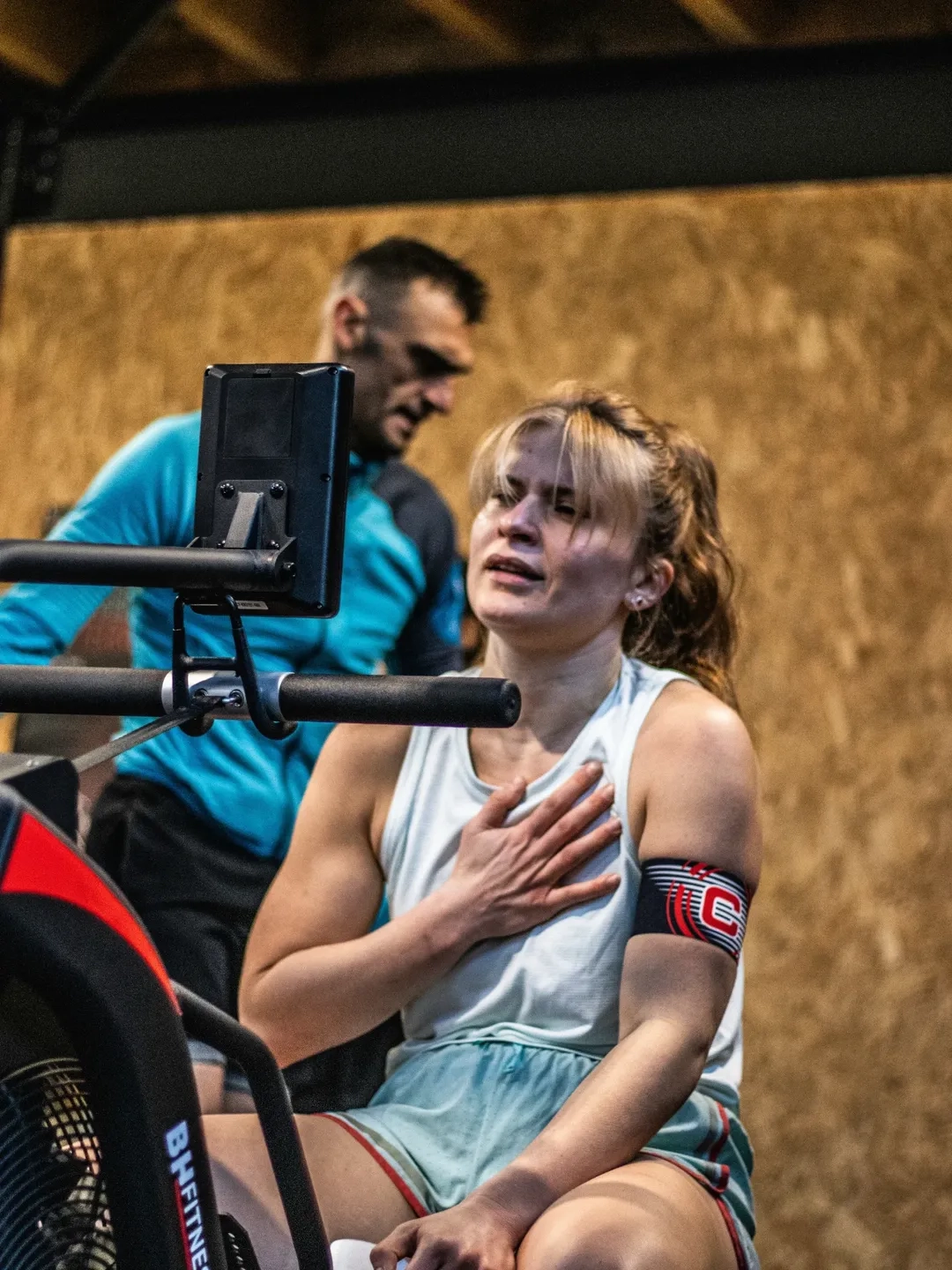 Quand l’effort a été intense.